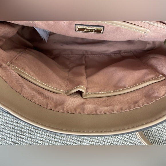 Aldo Tan Satchel with Structured Design and Tassels - Picture 9 of 16